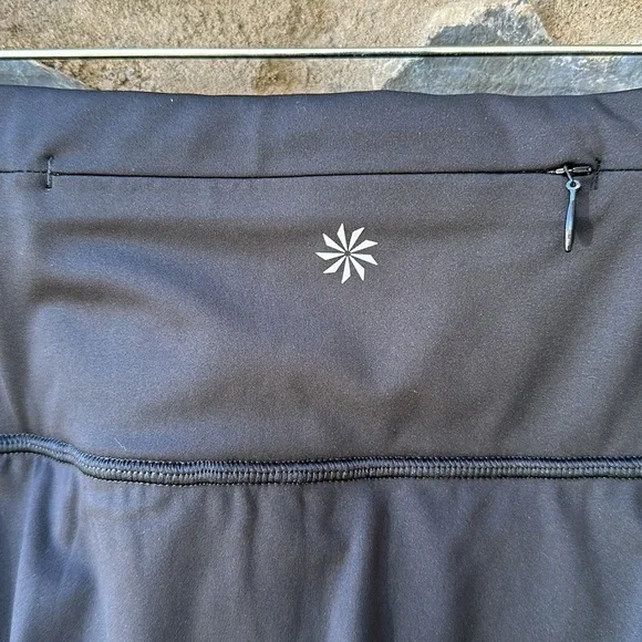 Athleta Momentum Ruffle Skort Black Size M - Picture 5 of 9